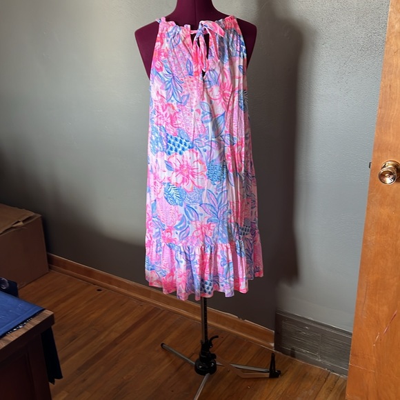 Lilly Pulitzer Ruffle Dress size small - Picture 2 of 2